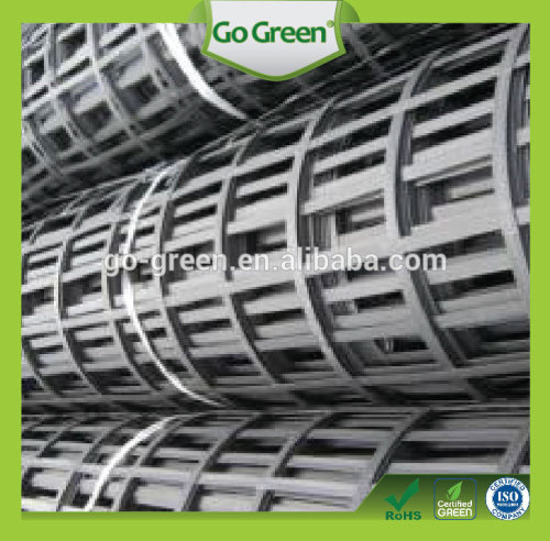 Go Green Steel Plastic Composite Geogrid for Roadbed