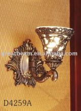 Classic Resin & Glass Wall Sconce D4259A