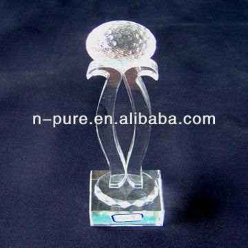 Wholesale Crystal Golf Trophy