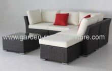 Garden Rattan Lounge Set Good Loading Qty Sofa?