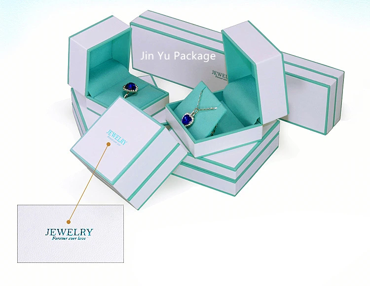 White and Sky Color Bracelet Jewelry Gift Packaging Box Manufacturer