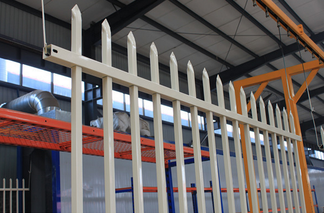 zinc steel fence 