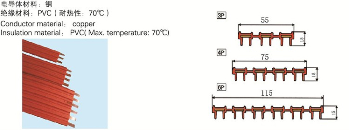 Crane insulated conductor rail copper bus bar