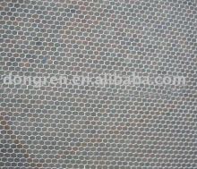 Mosquito metting fabric hexangular hole