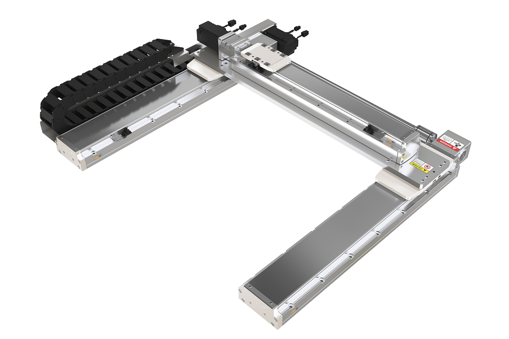 Xy G Spontaneous Moving Gantry Type With Two Axis Y Axis Horizontal Installation