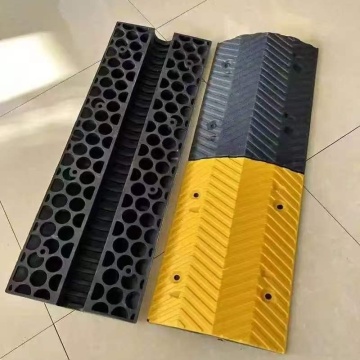 Reflective Traffic Road Safety Speed Humps Rubber Speed Bump