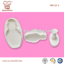 plastic snowman cake plunger cutter cookie cake cutter