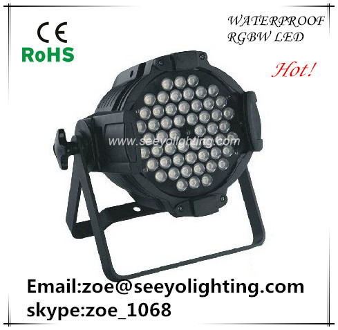 54 * 3W LED RGBW-wasserdichte PAR-Licht