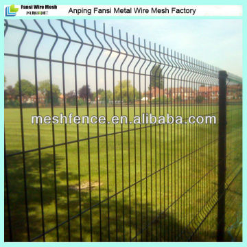 50*200mm mesh curve welded wire mesh fence panel for european