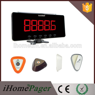 Coffee shop service device wireless waiter call buzzers system