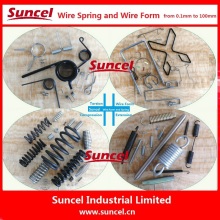 Metal Wire Form and Wire Spring