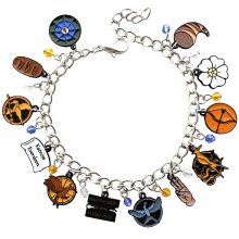 High Quality Wholesales: Custom Zinc Alloy Hunger Games Charm Bracelet
