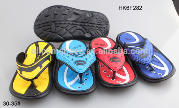 New model EVA youth flip flops for boys