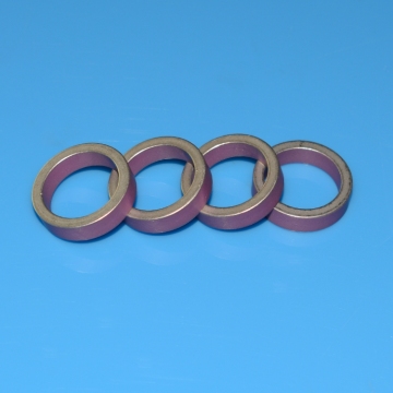 Pink Aluminum Oxide Metallized Ceramic Ring