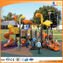 Big outdoor palyground entertainment of kid's slides