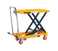 Manual Hydraulic Scissor Lifting Table Trolley
