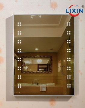 lighted fogless mirrors by hardware frame