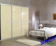 China 3mm to 6mm high quality oyster white painted glass / oyster white glass, oyster white lacquered glass, for interior uses