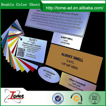 0.6*1.2m laser silver colorful ABS double color board