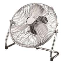 Top Pick Plastic Industrial Oscillating Chrome Air Circulator Floor Fan for Outdoor