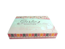 ivory cardboard paper cosmetics gift box