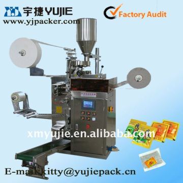 Automatic jasmine flower teabag packing machine