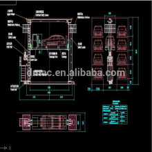 Suitable for narrow and slim car parking system/ Automatic smart car parking systems