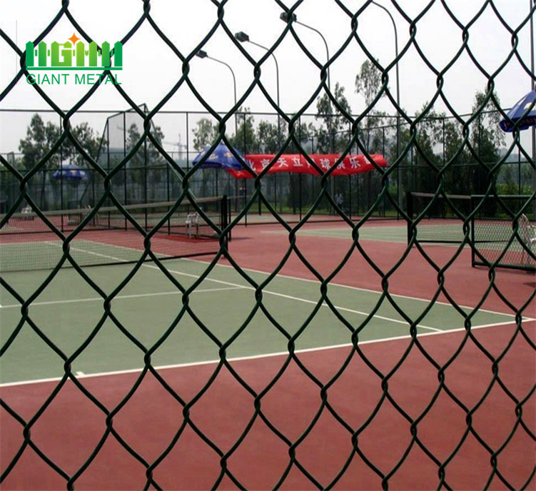 Hot Dipped Galvanized Used Chain Link Fence