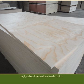 18mm Furniture Grade Softwood Pine Plywood for Cabinet