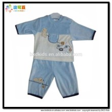 BKD2015 new arrival baby boy velour sets