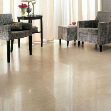 Crema Marfil marble flooring tiles , marble tiles