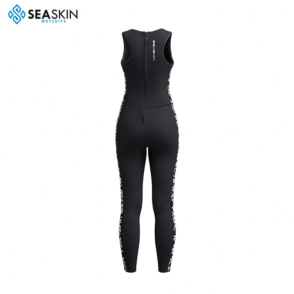 Seackin Γυναίκες Αμάνικο Wetsuit 2mm Spring Surf Wetsuit