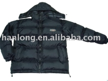 Men's stock winter jackets with cotton padded