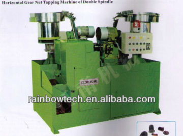 Nut Tapping Machine of double spindle