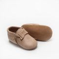 Soft Girls Bow Baby Moccasins