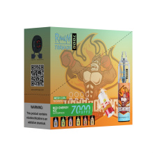 Randm Tornado 7000 Peach Blueberry Candy Vape