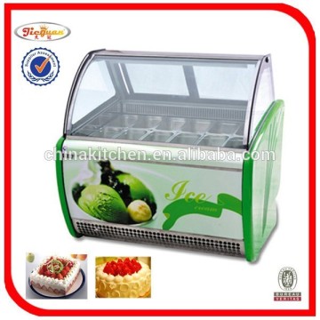 Gelato Display Case / Ice Cream Display Freezer