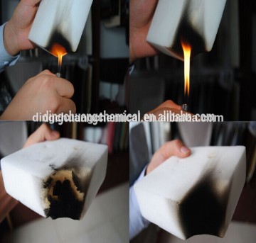 Flame retardant sponge in communication equipments