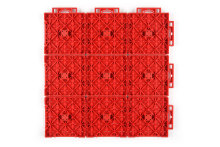 Interlocking Plastic Sports Flooring Tile For Playground