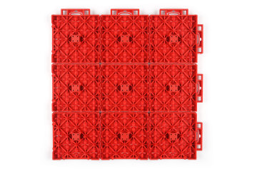 Interlocking Plastic Sports Flooring Tile For Playground