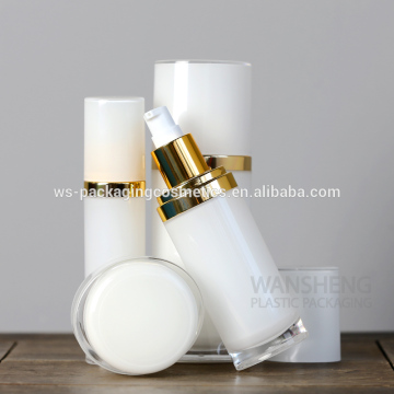 Acrylic Serum Triangle Pump Bottle Lotion Acrylic Triangle Bottle