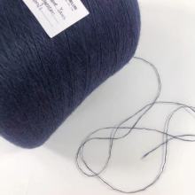 Lamb Cashmere Dyed 13NM/1 100% Polyester Sanded Yarn for Knitting Sweaters - Factory Price
