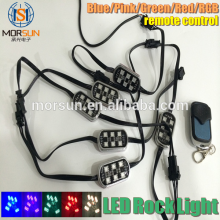 4 pods 8 pods led rock light remote control led rock light