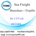 Shenzhen Port LCL Consolidation To Trujillo