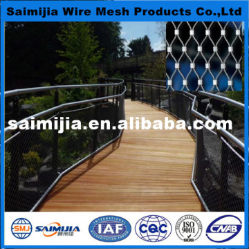 7*19bridge wire mesh fence of rope mesh sold to Europe