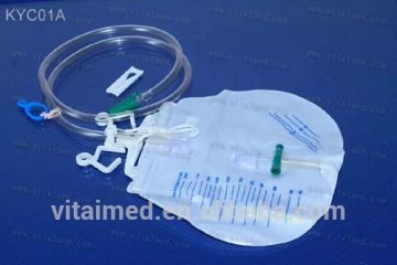 Wholesale Medical PVC adult urine bag collector low price