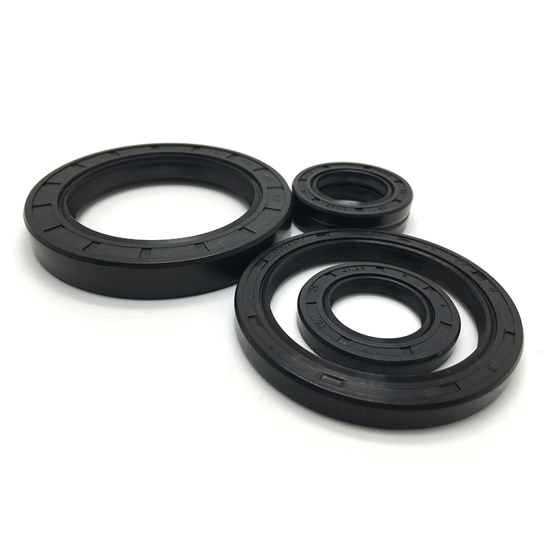 High Pressure TA Type Oilseal Metal Case Double Lips With Spring NBR FKM Oil Seal TA