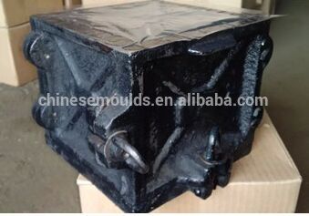 150X150X150mm single cast iron concrete cube test mold