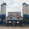 HZS180 fixed type concrete batching plant in Pakistan