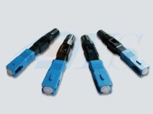 Sc / Pc Fiber Optical Fiber Connectors Embedded Fiber Stub For Ftth Outlet